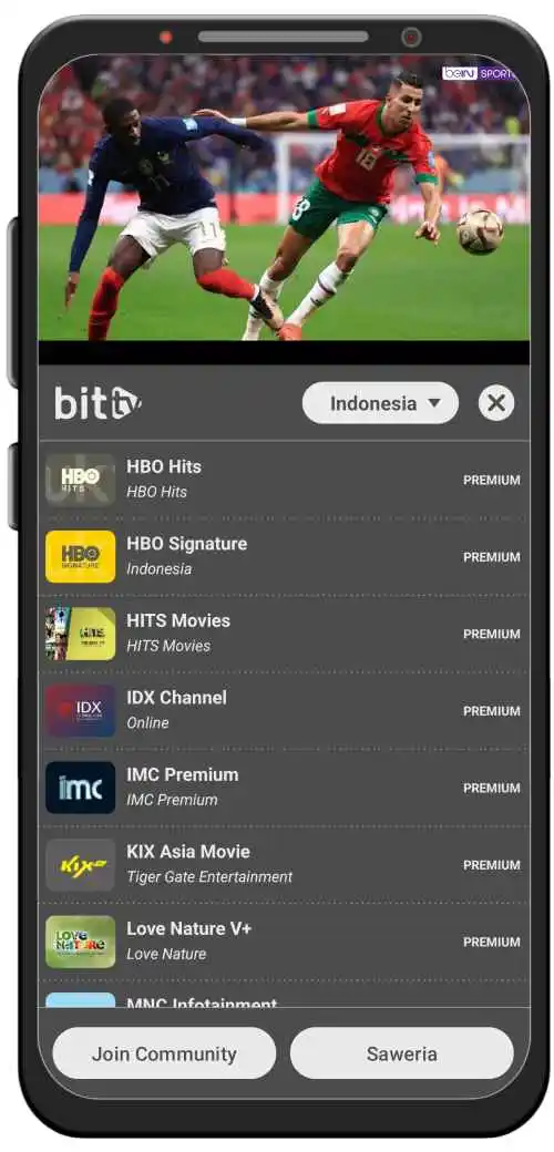 BitTV APP Unduh V2.1.5 untuk Android (Resmi) 2026 Bit TV Overview 1